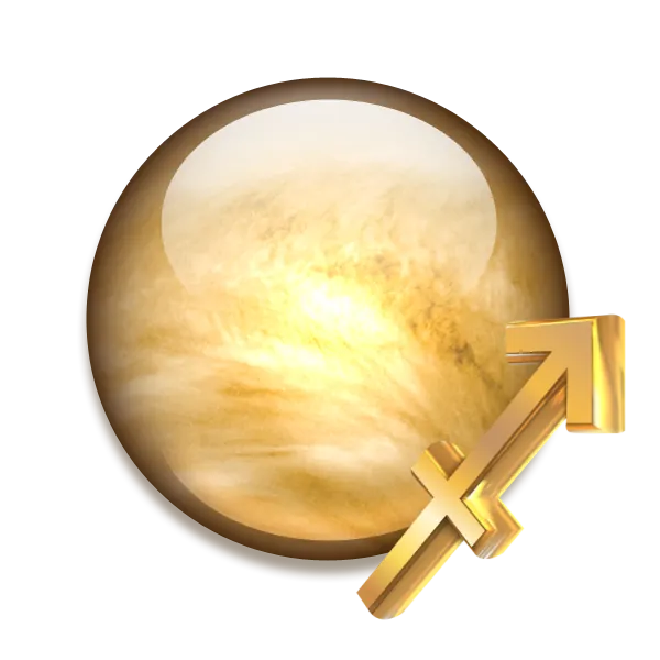 Venus in Sagetator