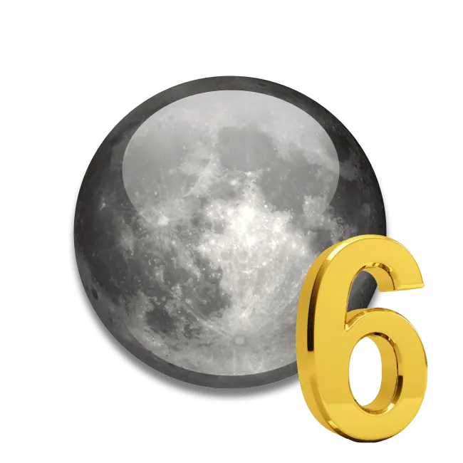 Luna în casa 6