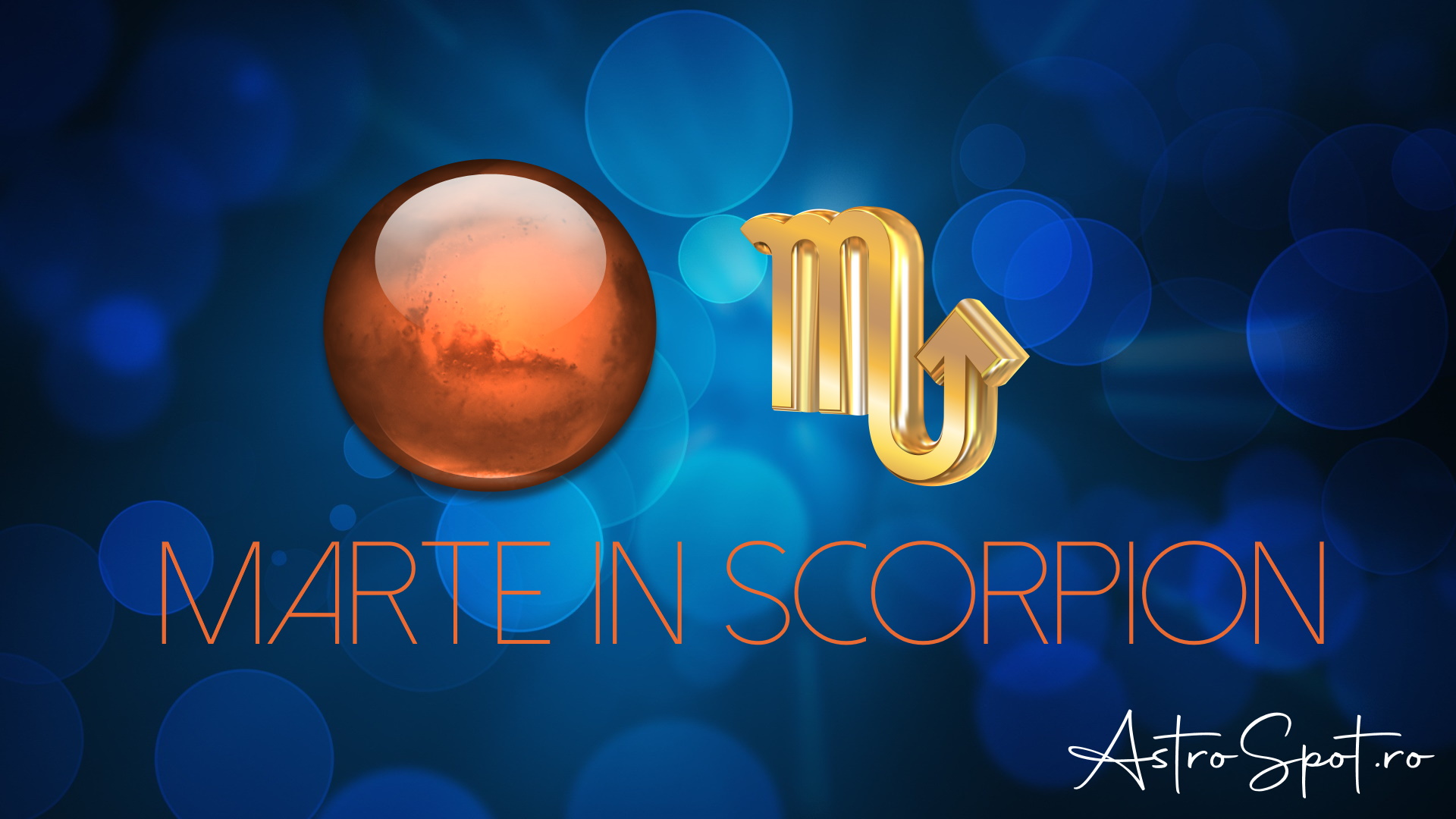 Marte in Scorpion