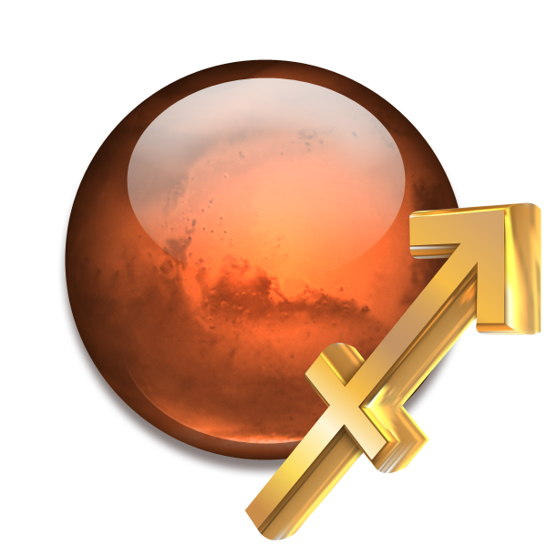 Marte in zodia Sagetator