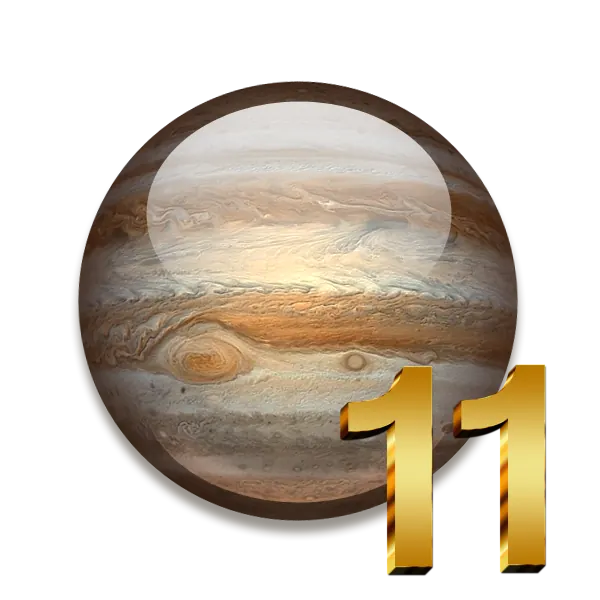 Jupiter în casa 11