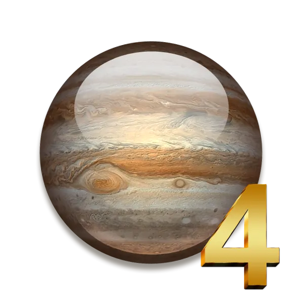 Jupiter în casa 4