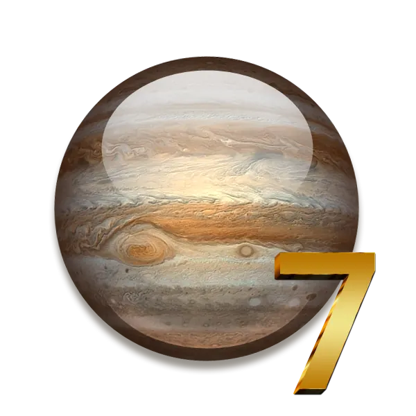 Jupiter în casa 7