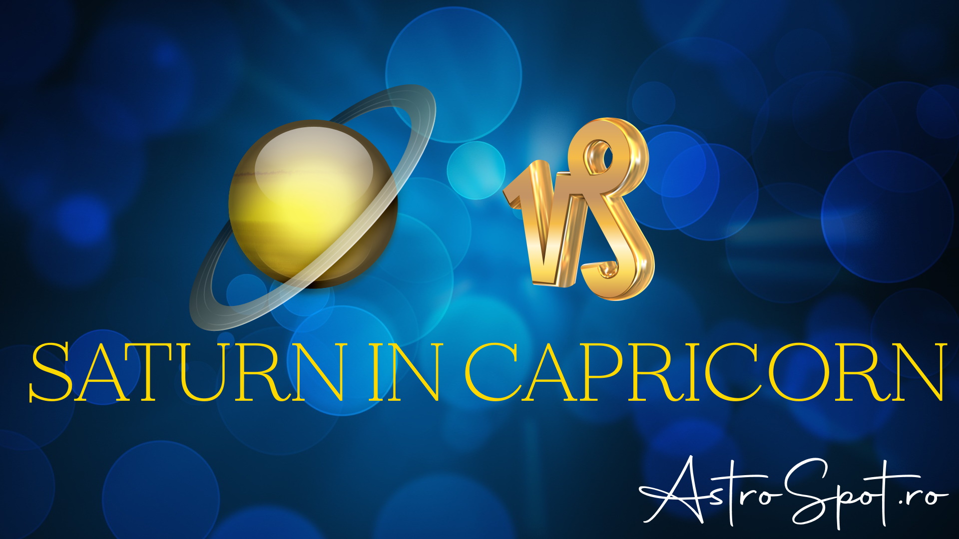 Saturn în Capricorn